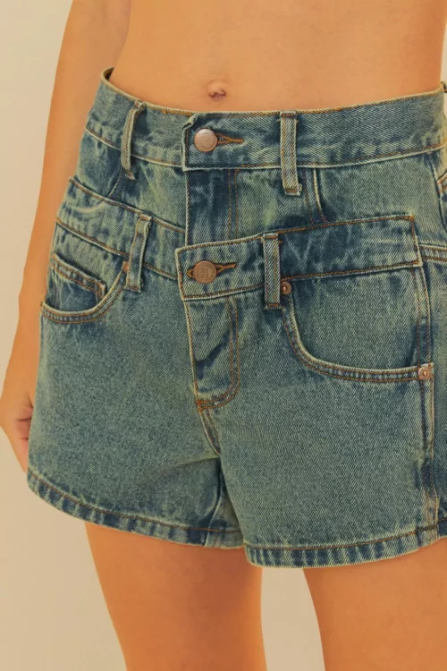 SHORT JEANS COS DUPLO - Image 2