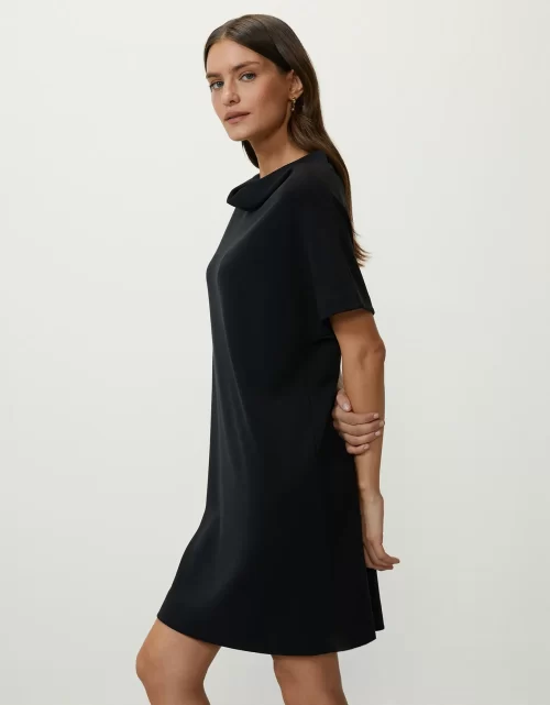 Vestido curto Soft Touc Preto 360° - Image 3