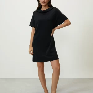 Vestido curto Soft Touc Preto 360°