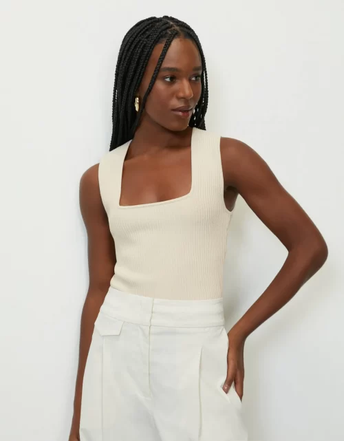 Blusa Tricot fir nervura areira