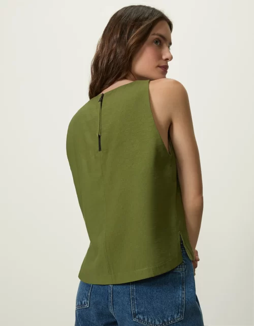 Blusa reta sem manga - Image 2