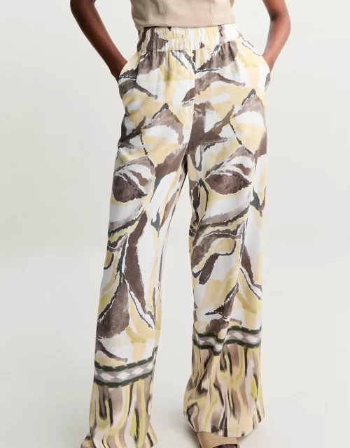 CALÇA AQUARELA ABSTRATA