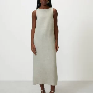 Vestido Midi Reto Natural