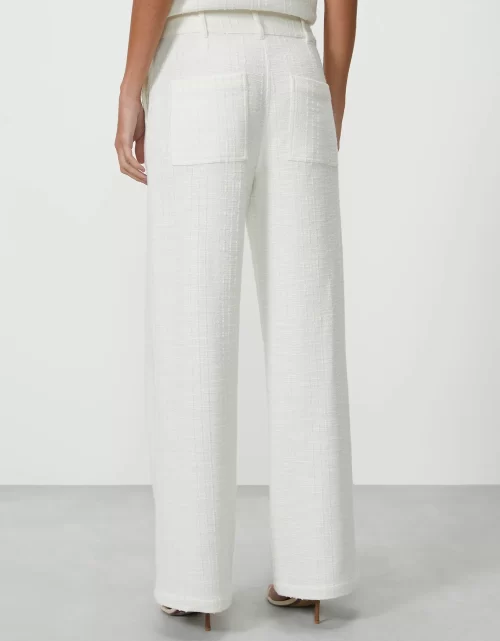 CALÇA RETA TWEED - OFF WHITE - Image 2