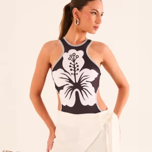 Body Cut Out Estampado