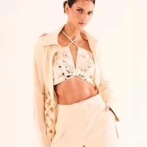 Short Alfaiataria Clean - BEGE