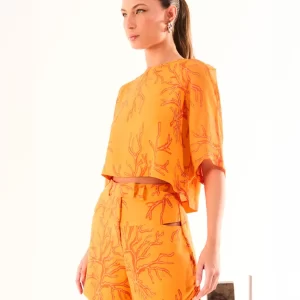 Short Cut Out Estampa Exclusiva
