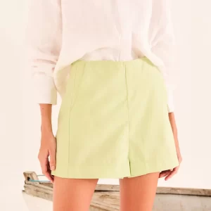 Short Alfaiataria Cós Liso