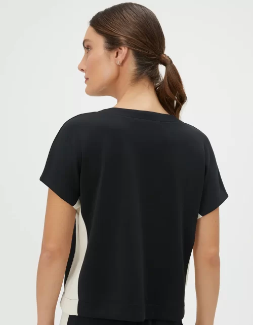 Blusa faixa lateral preta 360 - Image 2
