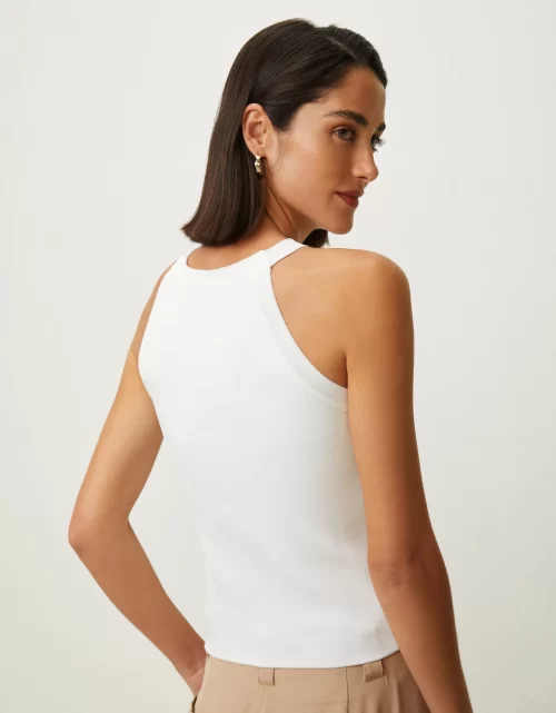 Blusa tricot cava americana off white - Image 2