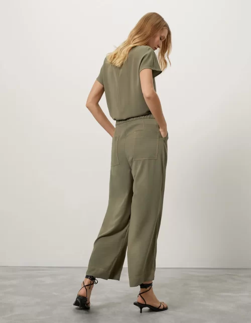CALÇA PANTACOURT BOTÃO LATERAL - MUSGO - Image 4