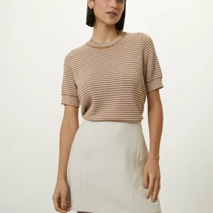 SAIA SHORT COM FENDA - AREIA