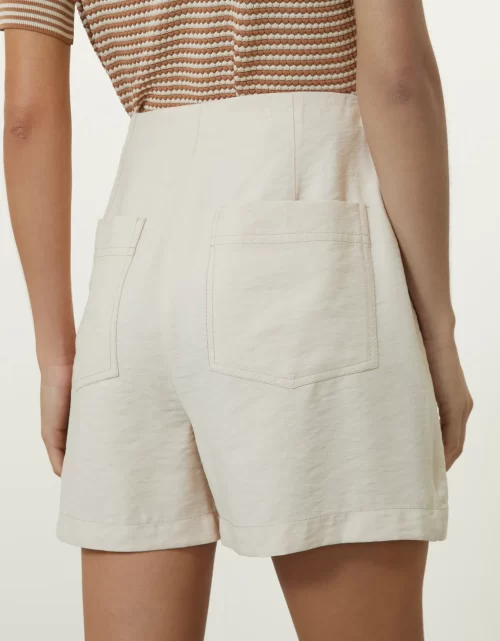 SAIA SHORT COM FENDA - AREIA - Image 2