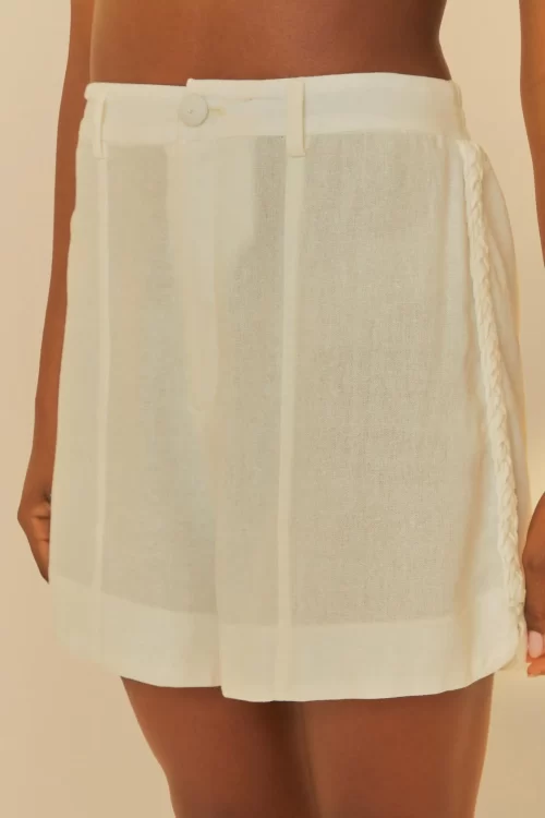 Short Trança Lateral