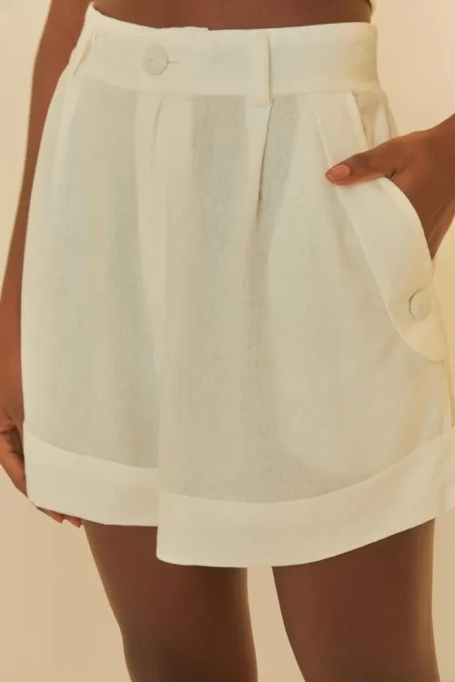 Short Bolso Estruturado - OFF WHITE - Image 2