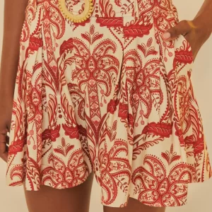 Short Estampado Camafeu Tropical