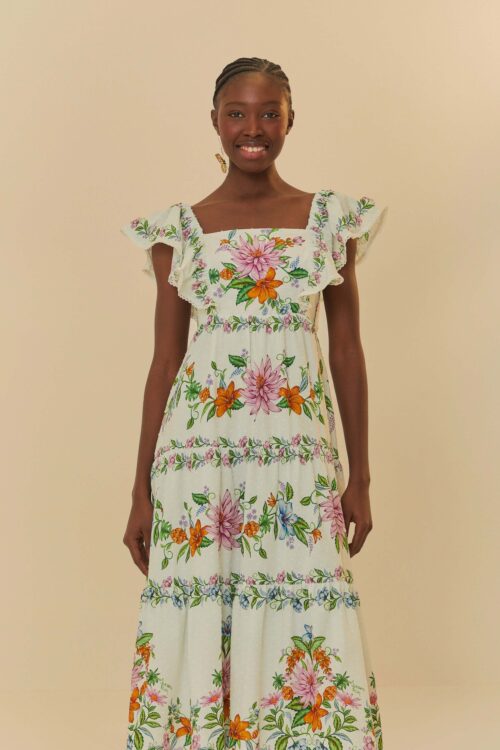 Vestido Longo Delicadeza de Fruta