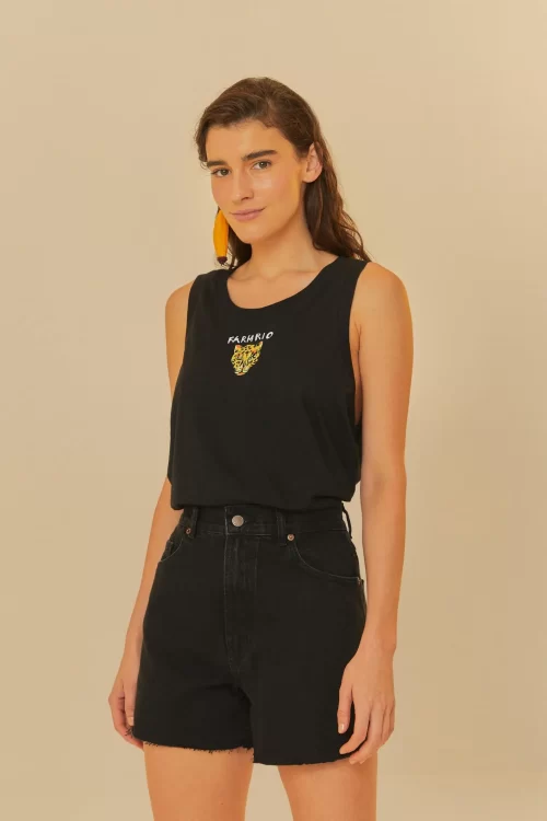 Short Antique Black Jeans - Image 2