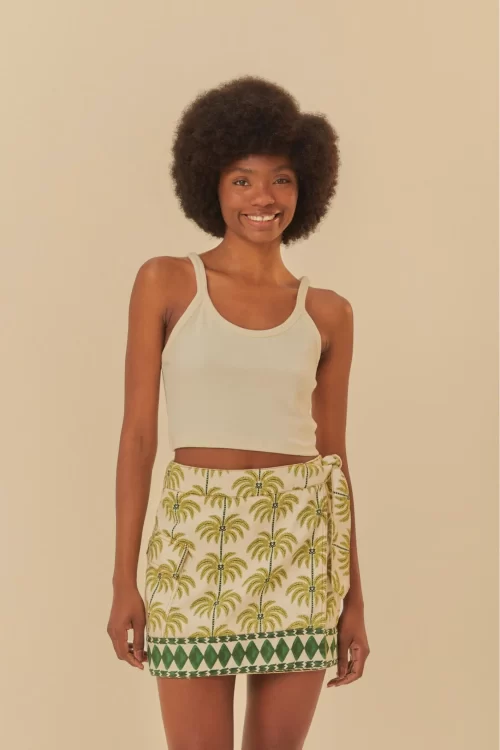 REGATA CROPPED RITA - OFF WHITE