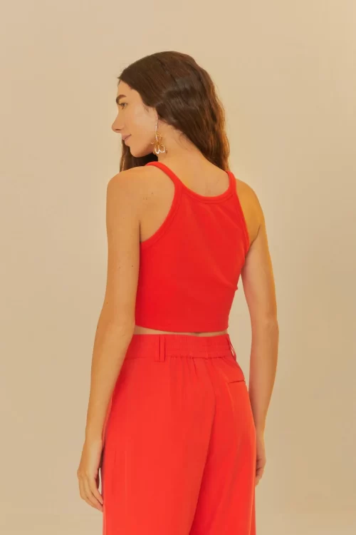 REGATA CROPPED RITA - VERMELHO - Image 2
