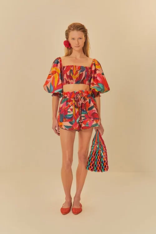 Short Estampado Floral Erika