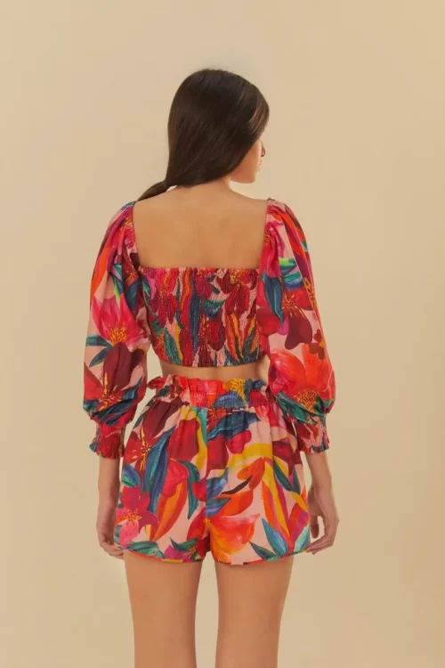 Short Estampado Floral Erika - Image 3