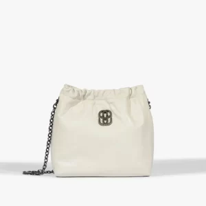 Bolsa Tiracolo Hoover Couro Branca