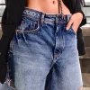 Short Jeans Mia Barra A Fio - Image 3