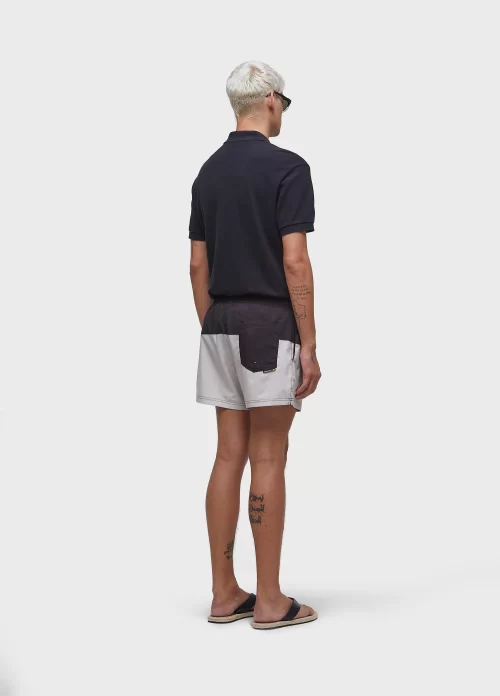 Beach short bicolor brasão - Image 3