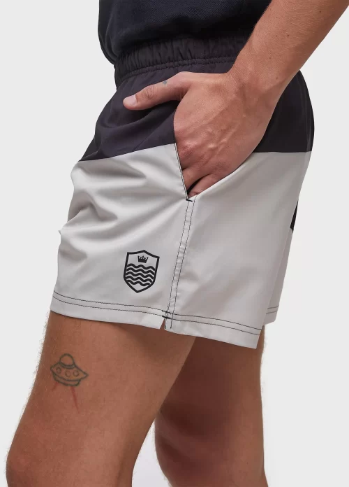 Beach short bicolor brasão - Image 4