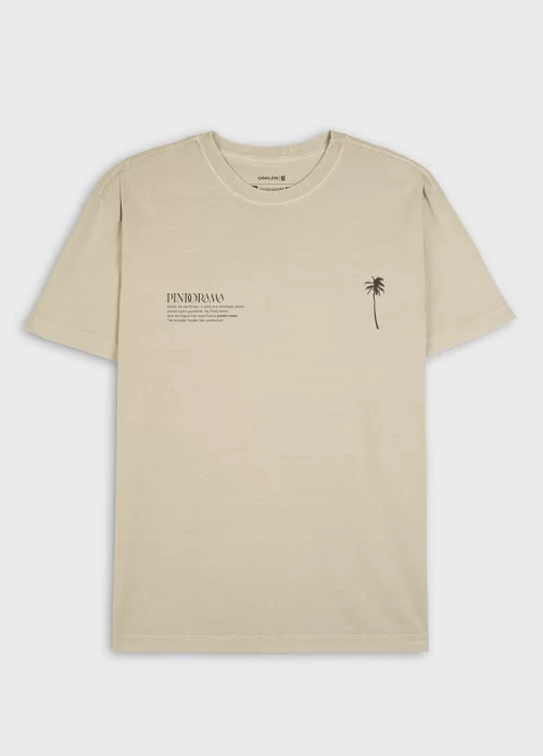 T-shirt stone pindorama - palha - Image 3