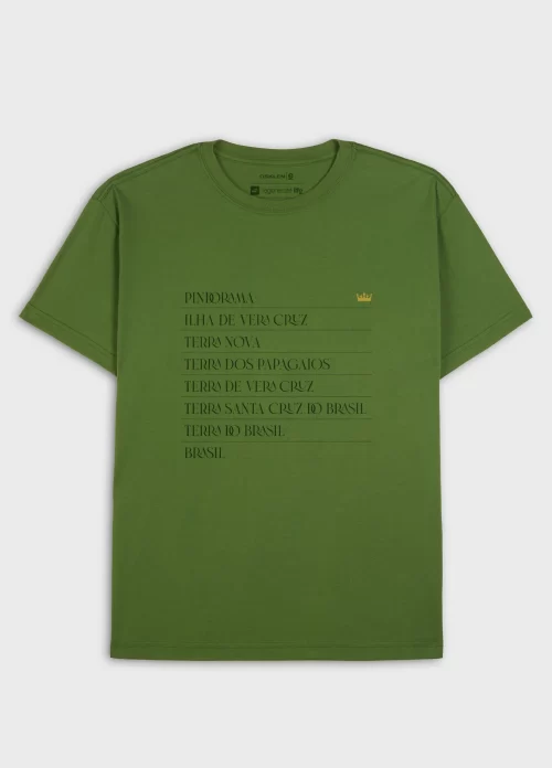 T-shirt vintage pindograma - verde