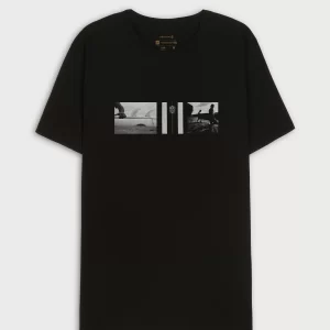 T-shirt vintage surf mosaico