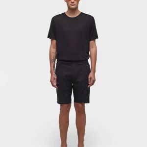Bermuda alfaiataria basic linen - preto