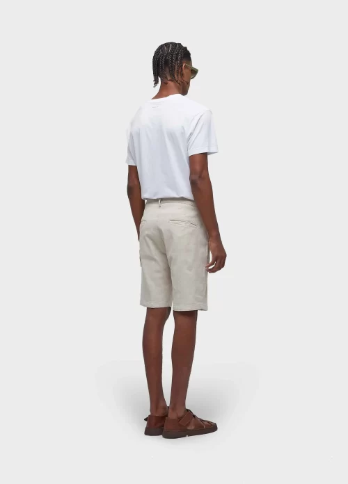 Bermuda alfaiataria basic linen  - off white - Image 2