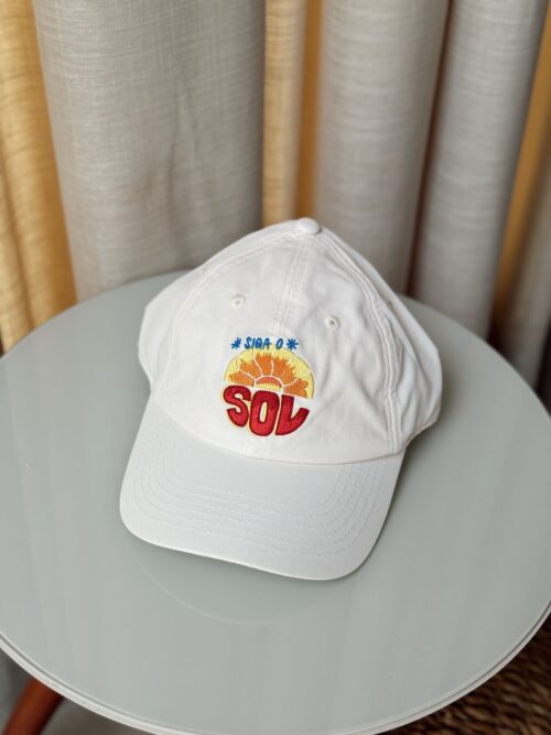 Boné Tropical Siga o Sol - off white