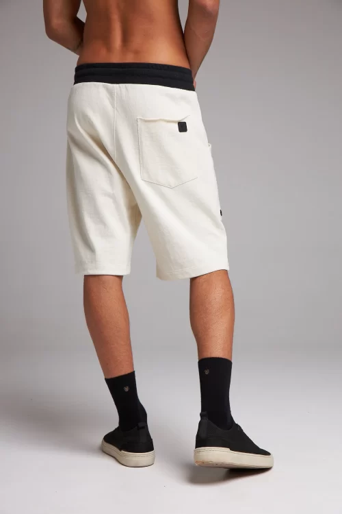 BERMUDA MALHÃO - OFF WHITE - Image 3