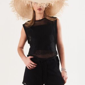 Short Artesanal Open - preto