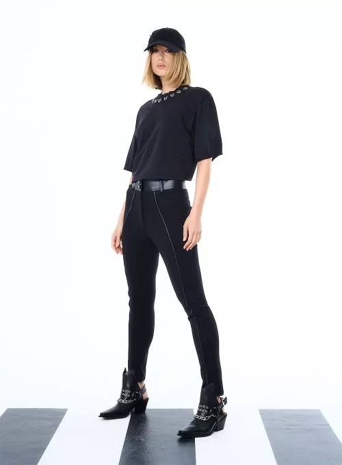 Calça Skinny Com Detalhes - Image 2