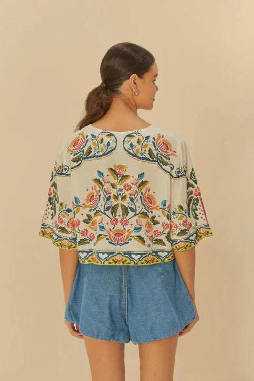 T-Shirt Cropped Estampada Sonho Guaraná - Image 3