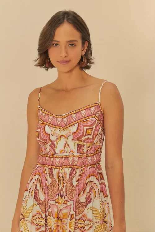 Vestido Longo Lenço Joia Tropical - Image 3
