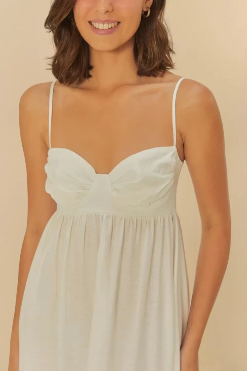 Vestido Longo Franzido - Image 3