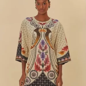 Vestido T-Shirt Estampado Tapete De Arara