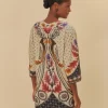 Vestido T-Shirt Estampado Tapete De Arara - Image 3