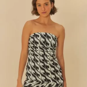 Blusa Fenda Estampado Panteras