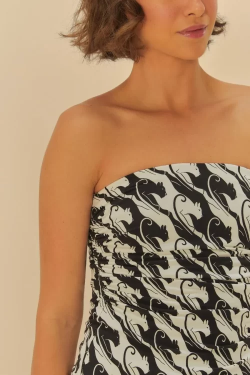 Blusa Fenda Estampado Panteras - Image 2