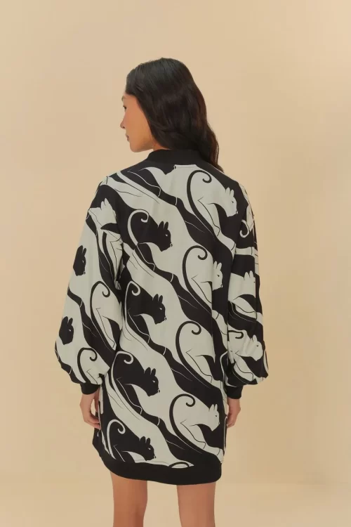 Vestido Pull Estampado Panteras - Image 3