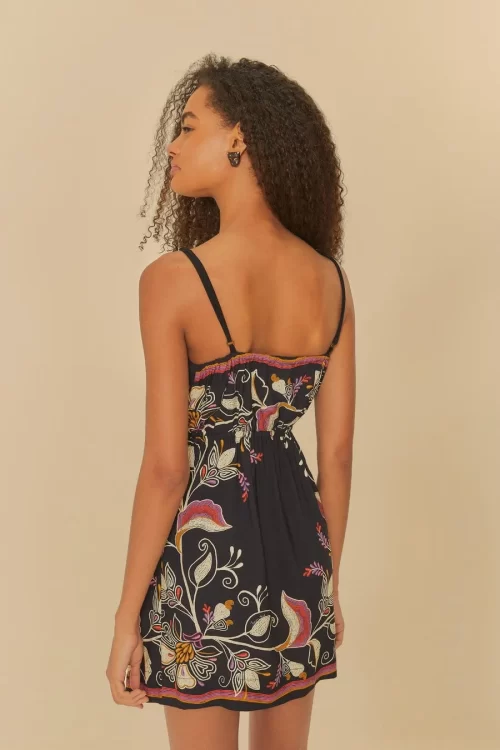 Vestido Curto Estampado Lenço Lia - Image 3