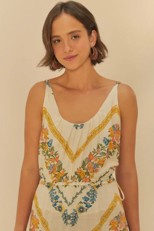 Vestido Cropped Estampado Elisa - Image 3