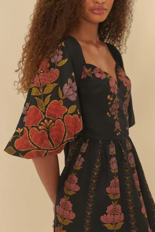 Vestido Cropped Estampado Madalena - Image 3